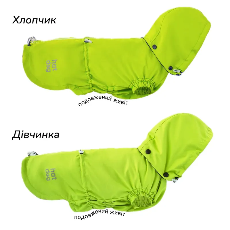 Вітровка для такс Hat-Dog неон — фото 5