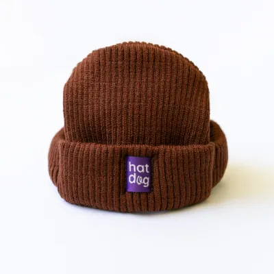 Шапка для собак Hat-Dog коричнева